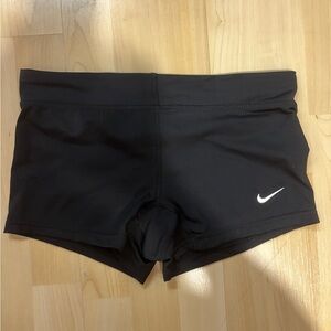 Nike Black Athletic Spandex Shorts